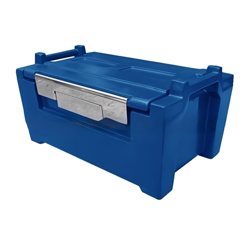 Caixa Térmica Horizontal Hot Box para Cubas GN 30 Litros Azul